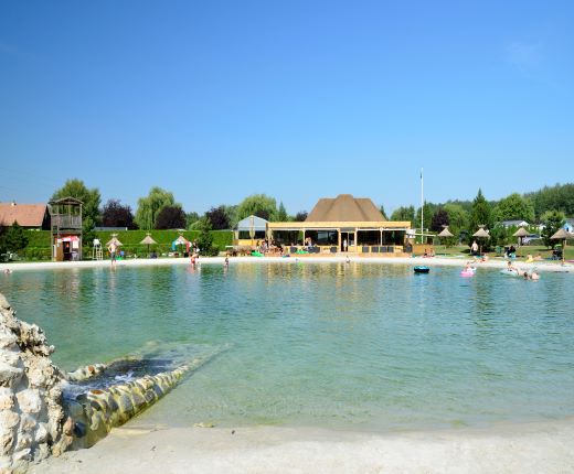 Berny Riviere, La Croix Du Vieux Pont, Camping, Paris, See, Strand